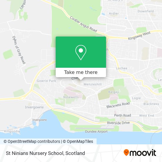 St Ninians Nursery School map