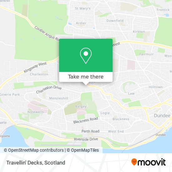 Travellin' Decks map
