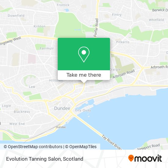 Evolution Tanning Salon map