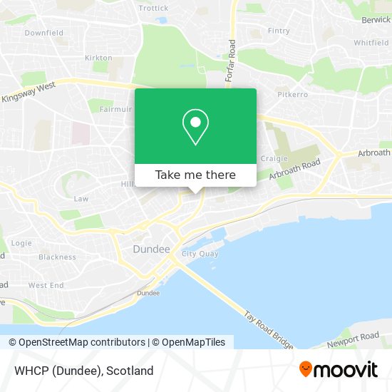 WHCP (Dundee) map