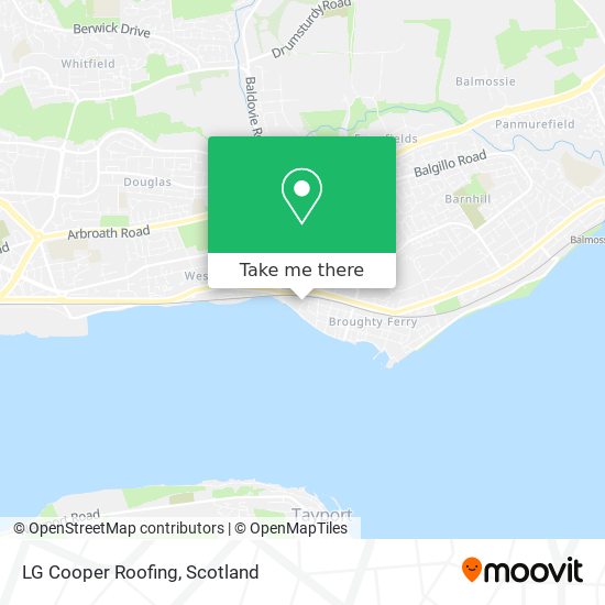 LG Cooper Roofing map