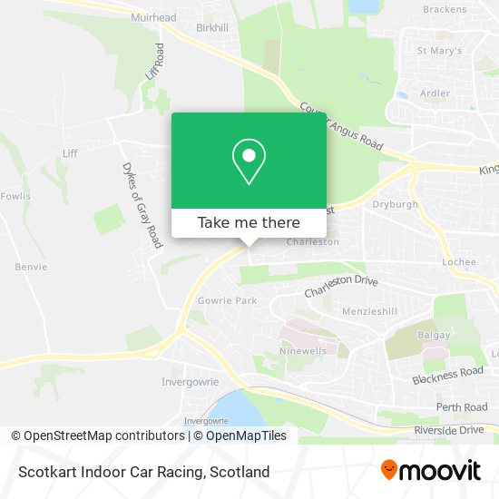 Scotkart Indoor Car Racing map