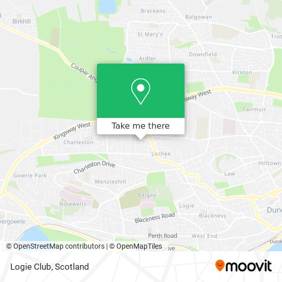 Logie Club map