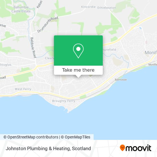 Johnston Plumbing & Heating map