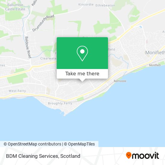 BDM Cleaning Services map