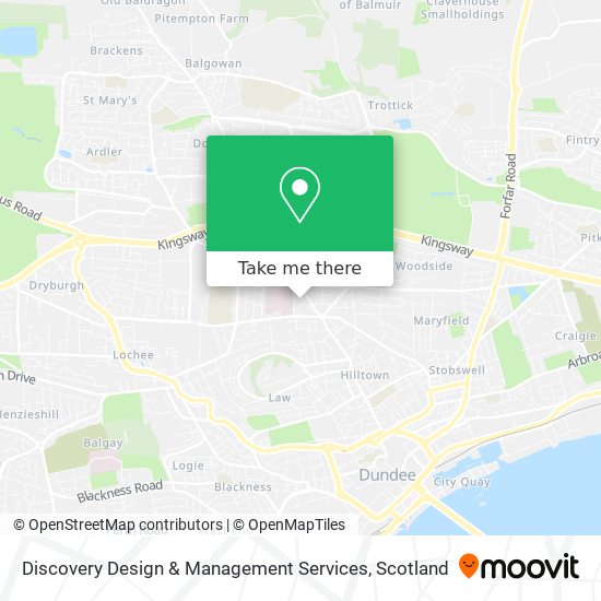 Discovery Design & Management Services map