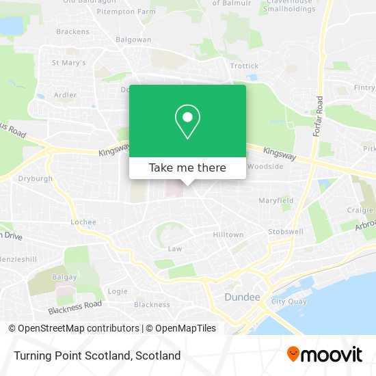 Turning Point Scotland map