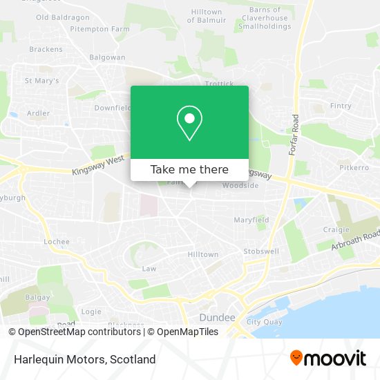 Harlequin Motors map