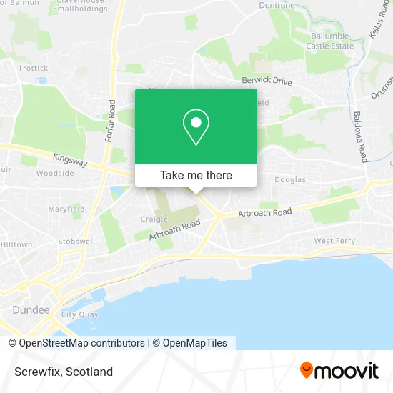 Screwfix map