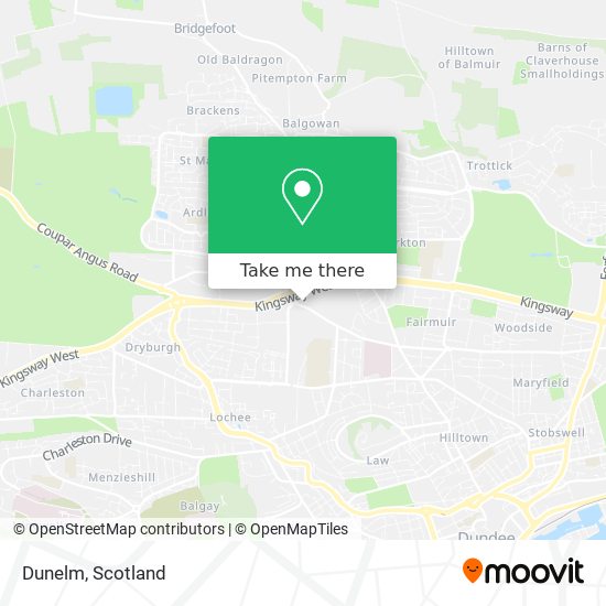 How to get to Dunelm in Dundee by Bus or Train?