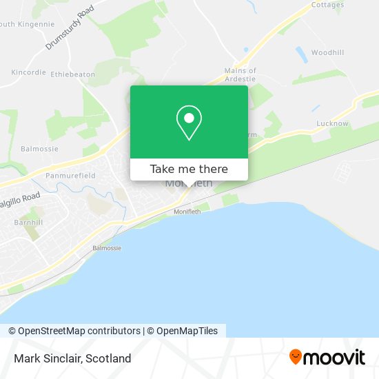 Mark Sinclair map