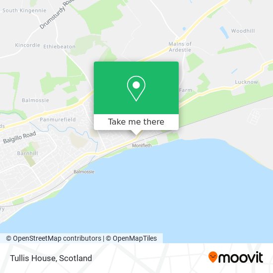 Tullis House map