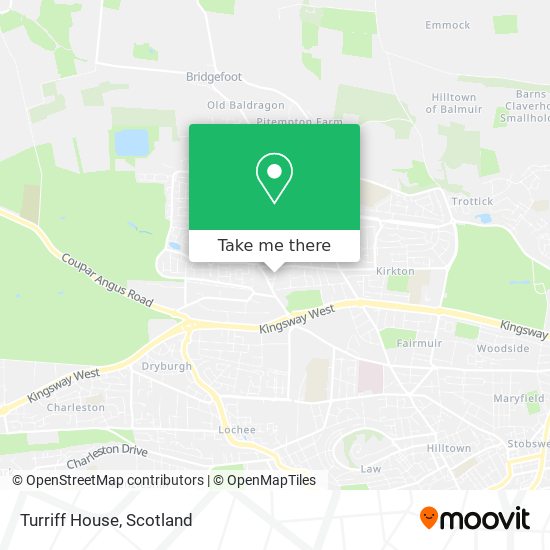 Turriff House map