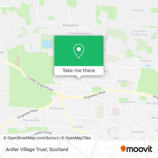 Ardler Village Trust map