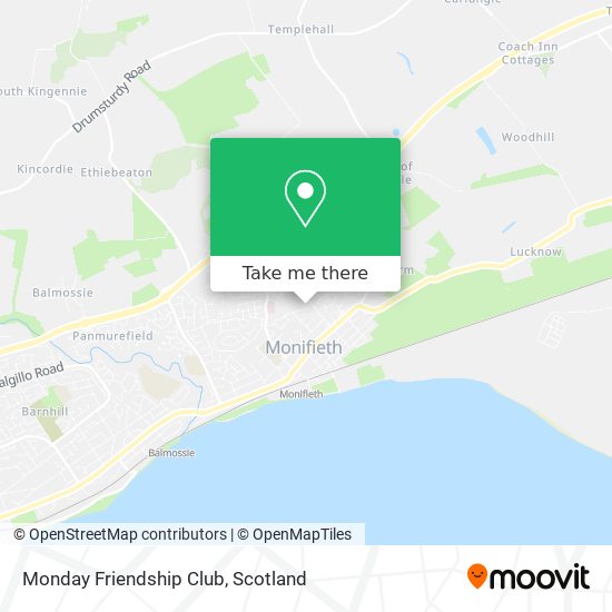 Monday Friendship Club map