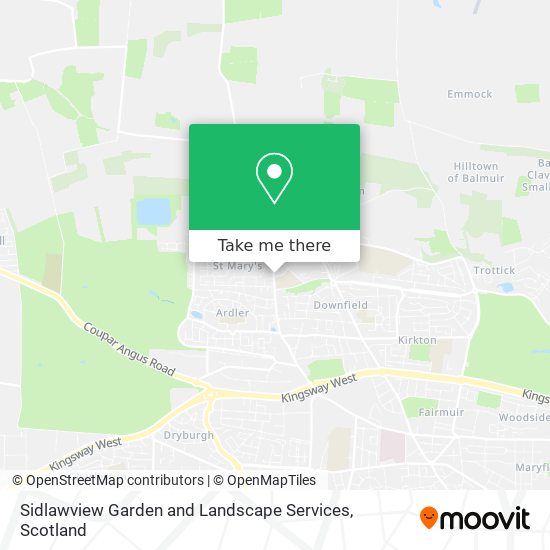 Sidlawview Garden and Landscape Services map