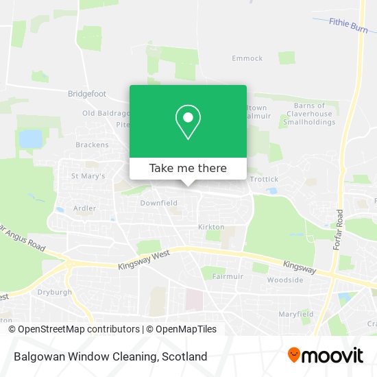 Balgowan Window Cleaning map