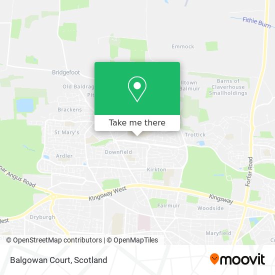 Balgowan Court map