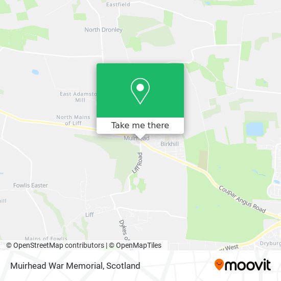 Muirhead War Memorial map