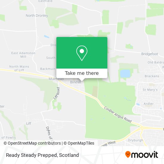 Ready Steady Prepped map
