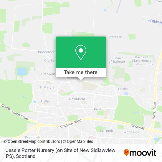 Jessie Porter Nursery (on Site of New Sidlawview PS) map