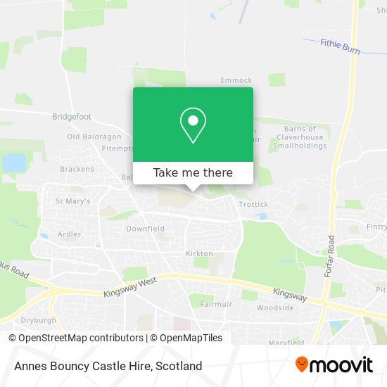 Annes Bouncy Castle Hire map