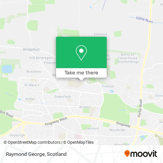 Raymond George map