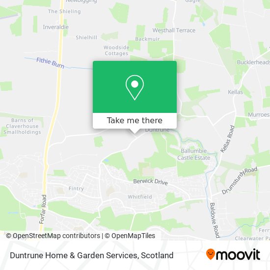 Duntrune Home & Garden Services map
