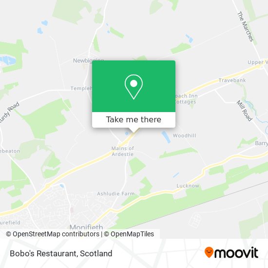 Bobo's Restaurant map