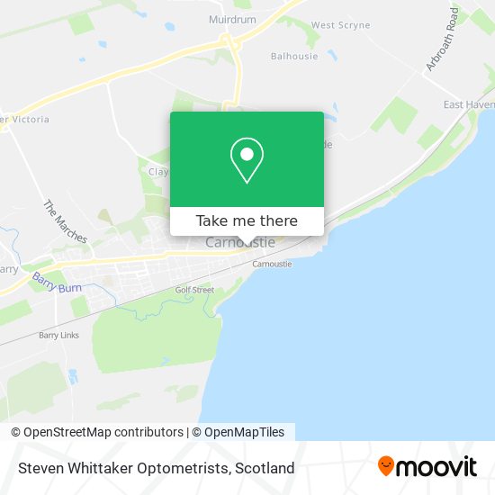 Steven Whittaker Optometrists map