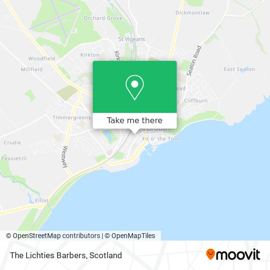 The Lichties Barbers map