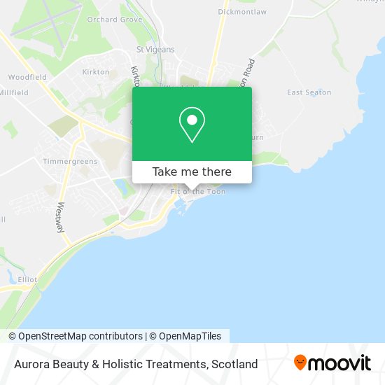 Aurora Beauty & Holistic Treatments map