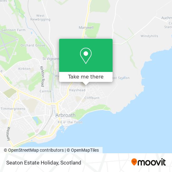 Seaton Estate Holiday map
