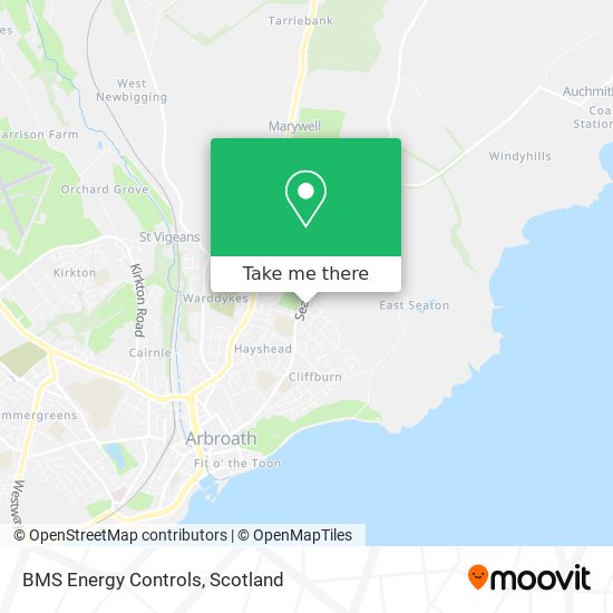 BMS Energy Controls map