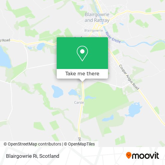 Blairgowrie Ri map