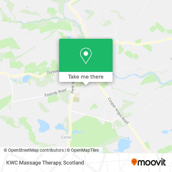 KWC Massage Therapy map