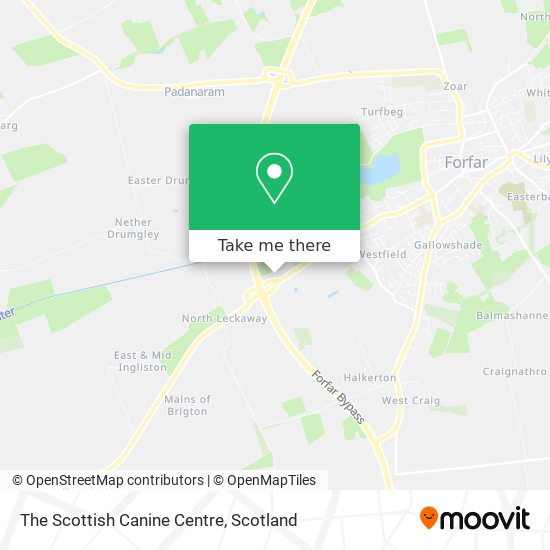 The Scottish Canine Centre map