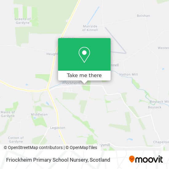 Friockheim Primary School Nursery map