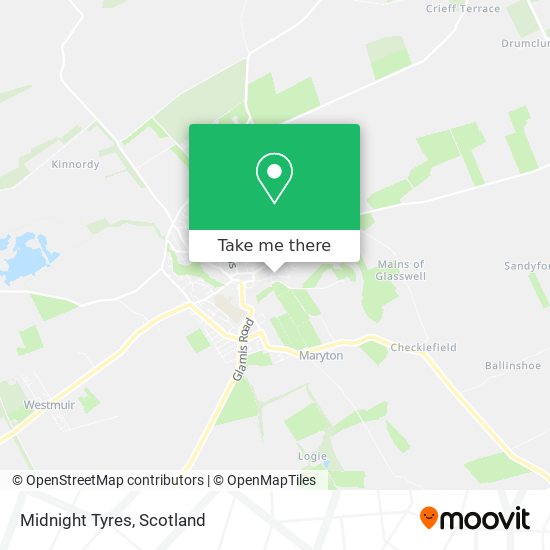Midnight Tyres map