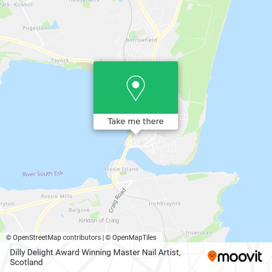 Dilly Delight Award Winning Master Nail Artist map