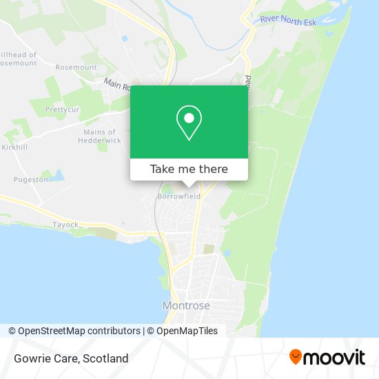 Gowrie Care map