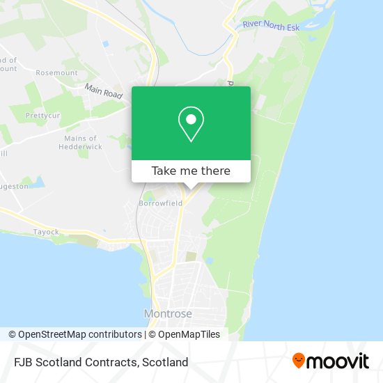 FJB Scotland Contracts map