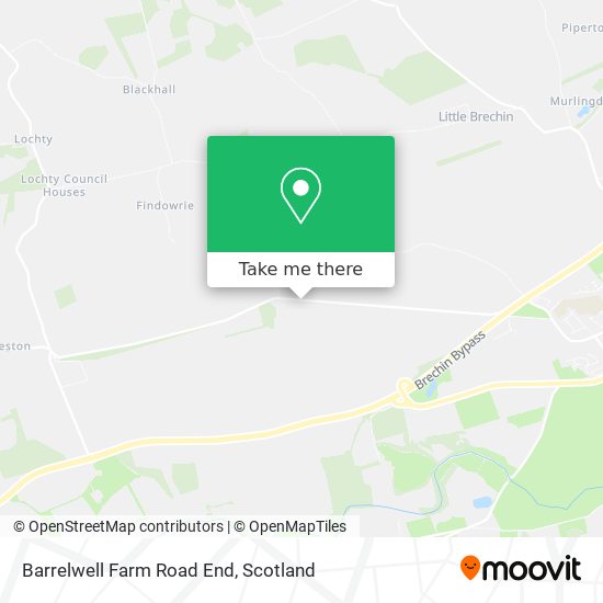 Barrelwell Farm Road End map