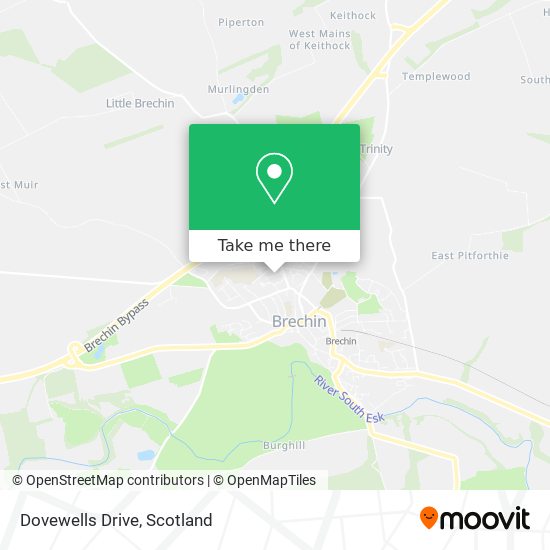 Dovewells Drive map