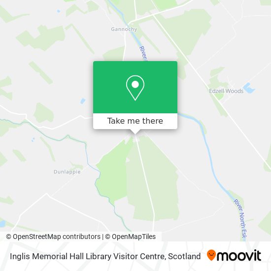 Inglis Memorial Hall Library Visitor Centre map