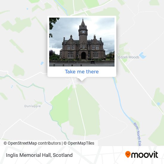 Inglis Memorial Hall map