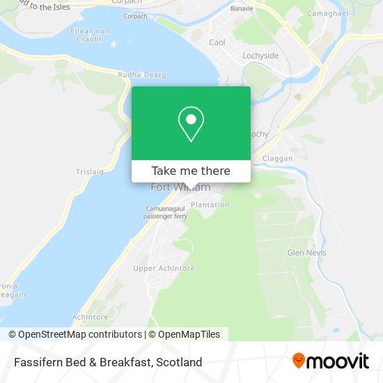 Fassifern Bed & Breakfast map