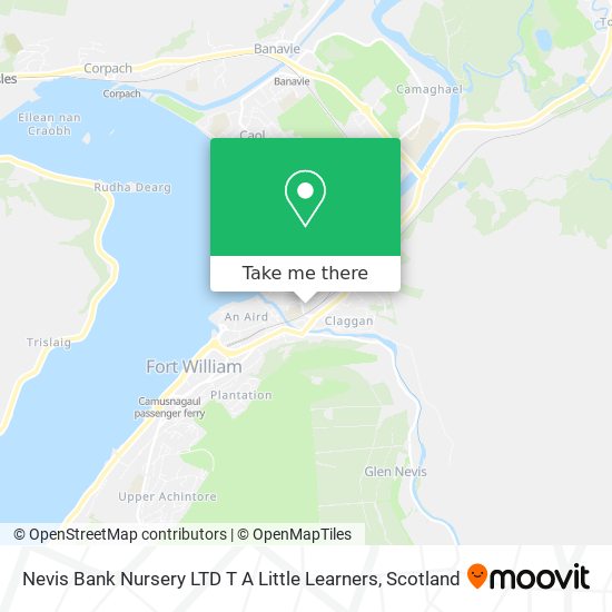 Nevis Bank Nursery LTD T A Little Learners map