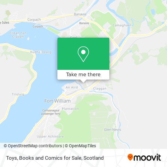 Toys, Books and Comics for Sale map