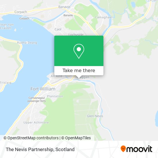 The Nevis Partnership map